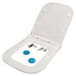 Noemie Ceramic Toilet Seat Soft Close 35CM