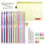 Crochet Needle Set Measuring Tape & Storage Bag - 36 Piece
