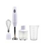 Ashcomonline Electric Mixer 4 In 1 250 W Mixer Grinder 2 Jars White