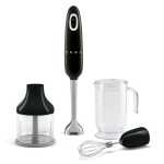 Smeg Black Retro Hand Blender 700W - HBF03BLEU