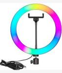 Nesty 12 Inch Multipurpose USB Powered Selfie Rgb LED Ring