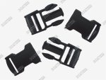 Quick Release Buckle 25MM Black Pack Of 4