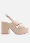 Nine West Carin Platform Heel - Neutral