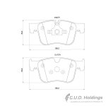 Stone Brake Pad Set Front SP98510