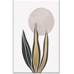Modern Abstract Watercolor Gold NO.4 Wall Art Canvas Print 600 X 900