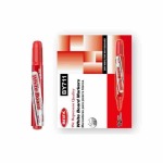 3MM Whiteboard Markers 12PCS Red