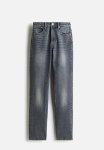 Slim Straight High Jeans - Blue