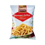 Thick Gram Flour Sticks Bhavnagari Gathiya 270G - Soft & Crispy Deep-fried Chickpea Flour Snack For Traditional Afternoon Chai F
