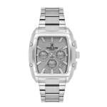 Exclusive Silver Dial Multifunction Watch