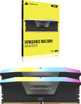 Intel Corsair Vengeance Rgb DDR5 16GB 2 X 8GB DDR5 5200 CL40-40-40-77 1.25V Xmp Black