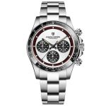 Men's Solace Chronograph Quartz Stainless Steel Watch White
