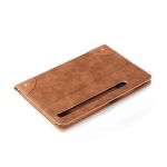 Faux Leather Flip Case With Stand For Samsung Tab S8