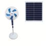 Rechargeable Adjustable 16 Inch 20W Solar Panel Powered Fan 133CM