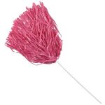 Anderson's Premium Pink School Spirit Shakers Cheerleader Pom Poms Sports Fan Football Basketball Homecoming Squad Team Party Da