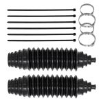 Samwingear Rack And Pinion Boot Inner Tie Rod Boot Kit Steering Rack Boot Tool Set With Pinion Bellow Cable Ties And Clamps Wate