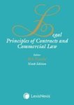 Legal Principles Of Contract And Commercial Law Paperback 9TH Edition