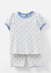 Cotton On Ella Short Sleeve Pyjama Set - Vanilla tulip Stamp