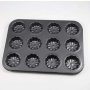 12 Cup Non Stick Cupcake Muffin Pan With Design