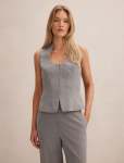 Emerson Hook And Eye Top - 16 Grey
