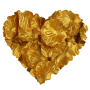 1000 Pieces Simulated Artificial Rose Petals-gold