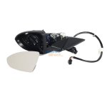 Vw Golf 7 Mirror Electric With Memory + Heating + Autofold + Puddle Lamp Left 13-21