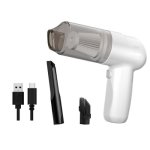 FL-8803 Portable Handheld Car Vacuum Cleaner Style: 7.4V Charging Upgrade White
