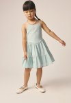 Cotton On Katelyn Sleeveless Dress - Barber Blue ditsy