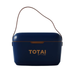 Totai Style 12 Litre Retro Cooler Box - Navy Blue
