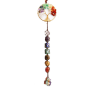 Home Decor Chakra Crystal Tree Of Life Meditation Stone Hanging Ornaments