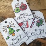 Seed Paper Gift Tags – Christmas Design