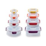Joseph Joseph Nest Lock 8 Piece Multicolour Mixed Food Container Set