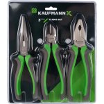 Kaufmann X 3 Piece Pliers Set Soft Handle HW0440300