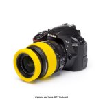 Pro 72MM Lens Silicon Rim ring & Bumper Protectors Yellow - ECLR72Y