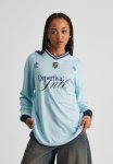 Long Sleeve Sports Jersey Top - Aqua Marine estrella