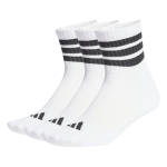 Adidas 3 Stripe Essential Ankle 3PACK Socks
