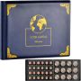 Coin Collection Album Holder - With Transparent Coin Pockets 300 Pockets
