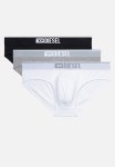 Diesel Umbr-andre Three Pack Briefs - Black grey white