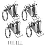Bimini Top Deck Hinge With Quick Release Pin Bimini Top Fitting Hardware 90 Deck Hinge 316 Stainless Steel Installation Screws 4