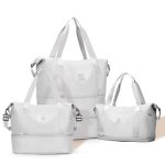 Expandable Travel Duffle Bag For Women Men Large Gym Bag Travel Tote Bags Waterproof Carry On Personal Item Bag Airline Approved