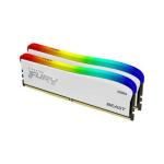 Kingston KF432C16BWAK2 32 Fury Beast Rgb Special Edition 32GB 2 X 16GB DDR4 Dram 3200MHZ CL16 1.35V White Memory