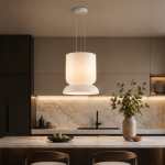 Strata 6 Opal Glass LED Pendant Light