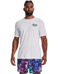 Men's Ua Front Of Class Mood Short Sleeve - White LG