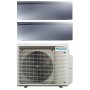 Daikin Multi-split 2 Rooms 9000 Btu + 12000 Btu Emura Silver
