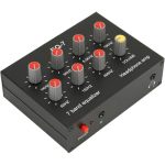 EQ-7 Audio Signal Headset Amplifier 7 Band Car Audio Equalizer Dual Channel Sound Equalizer With 3.5MM Interface 12DB High Bass