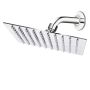 20CM Rainfall Shower Heads And 30CM Shower Arm Sets- 201 Stainless Steel
