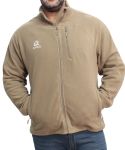 Mens Fleece Jacket - 10XL Brown