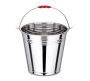 Stainless Steel Bucket With Handle - 20 Liter