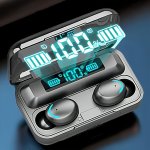 Hifi Stereo Sound Wireless Earbuds With Noise-canceling Touch Control & HD MIC - Tws F9-5 USB Charging Case Included - Perfect F