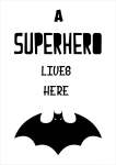 Superhero - Canvas Print - 600MM X 600MM