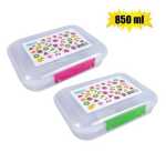 Lunch Box Pl 850ML Fruit Design Marketplace Brits Bros